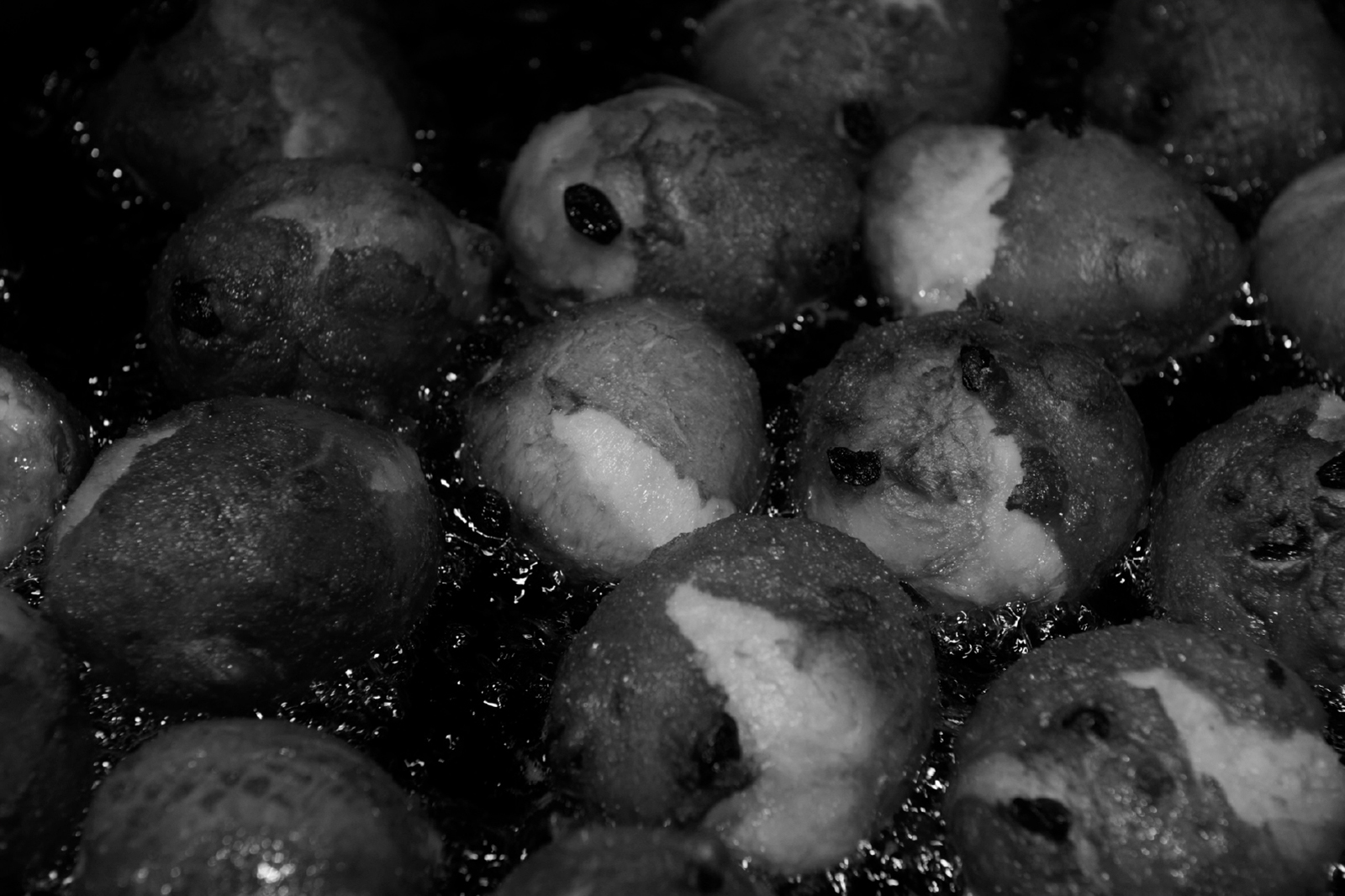 パン作りに使う素材のクローズアップ