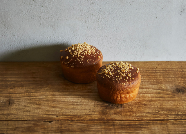 御養卵のクリームパン